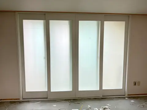 수원동마을쌍용스윗닷홈2단지 중문 시공 후